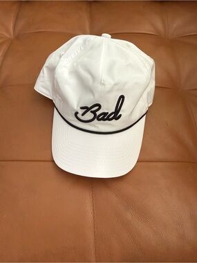 White Bad Birdie Baseball Cap